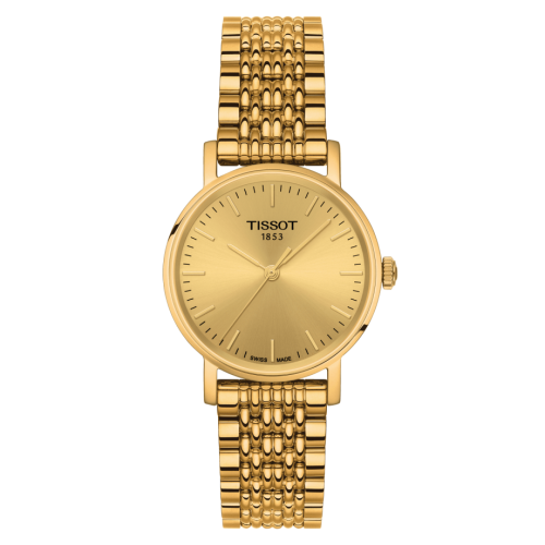 Tissot Everytime Small Yellow Gold PVD / Champagne / Bracelet
